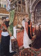 MASTER of Saint Gilles The Mass of Saint Giles china oil painting reproduction